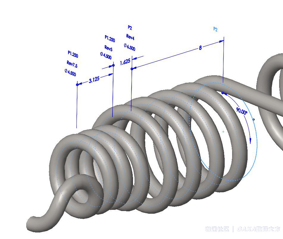 3D CAD 每周一练 异形弹簧 8C.jpg