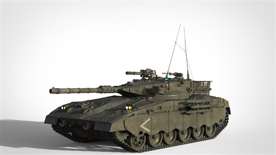 D:第八屆CAXA 3D設計大賽創意組MERKAVA MK.2(“梅卡瓦”MK.2)主戰坦克——熊建標坦克8.470.jpg