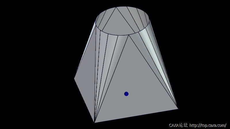 天圆地方的画法