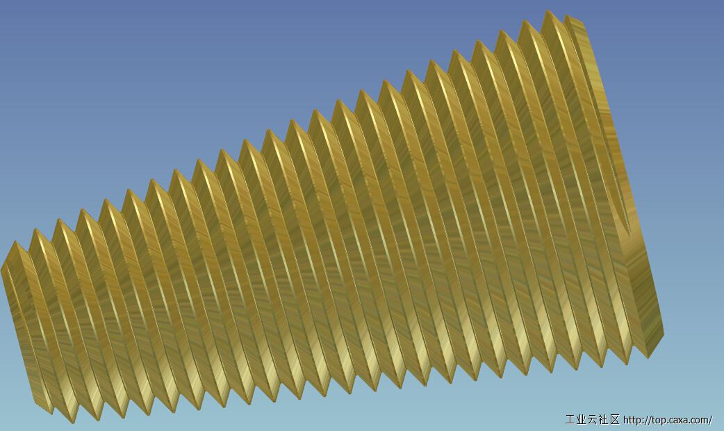 做了个锥螺纹请高手看看