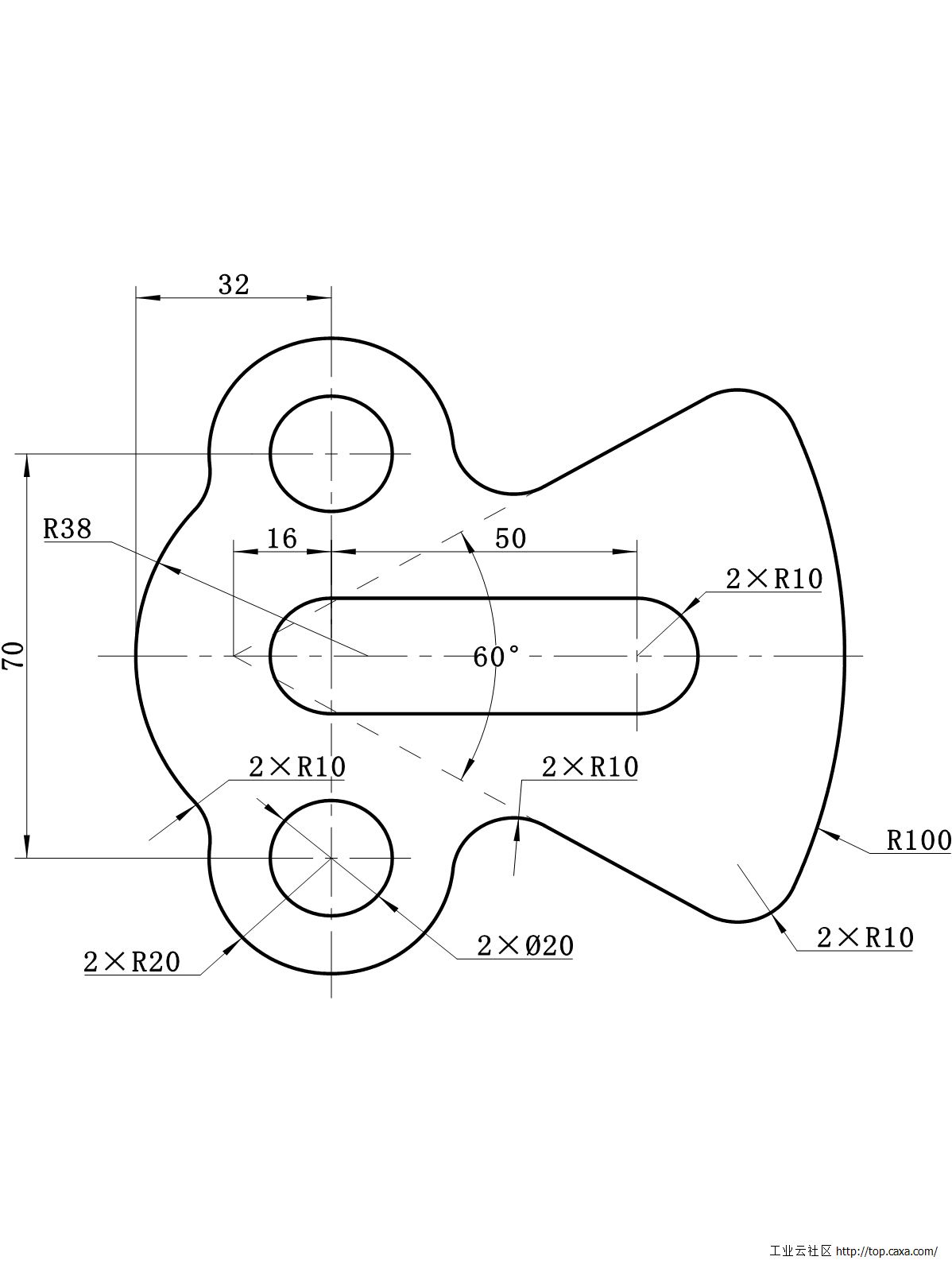 caxa简笔画一笔画图片