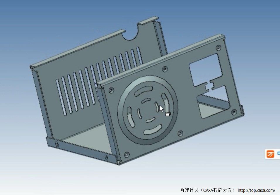 caxa3d实体设计2018视频教程下载 入门精通高级建模装配实例.