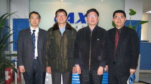 中国汽车工业协会领导视察CAXA