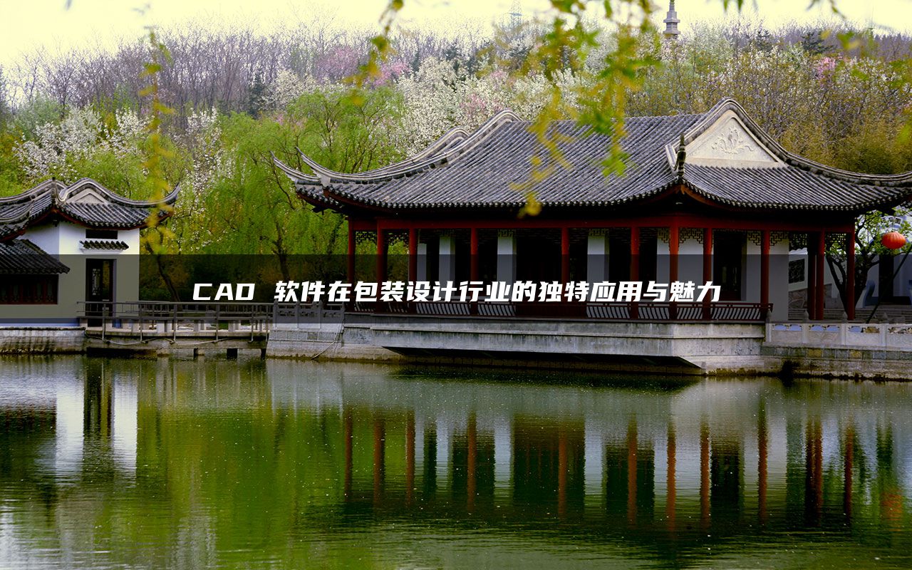 CAD 软件在包装设计行业的独特应用与魅力